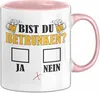 Bier Tasse Geschenk Bist Du Betrunken Ja Nein Geschenk für Produktbild-Vorschau 1
