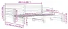 VidaXL 836147, sofa rozkładana, Drewno sosnowe, 2035 mm, Podgląd zdjęcia produktu 8