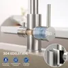 3 in 1 Filterwasserhahn Küche mit Filteranschluss, 360° Produktbild-Vorschau 5