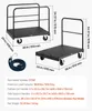 VEVOR panelový vozík, nosnosť 816 kg, vozík 2 v 1 s 360° Náhľad obrázku produktu 15