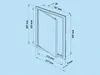 Revisionstür Kunststoff weiß : 200x250mm Größe: 200x250mm Produktbild-Vorschau 3