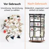 Schmuckständer, Schmuckhalter drehbar, 4 getrennte Produktbild-Vorschau 6
