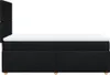 The Living Store Boxspringbett mit Matratze Schwarz 80x200 Produktbild-Vorschau 8