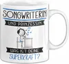 Songwriterin Und Prinzessin Tasse Geschenk Für Eine Produktbild-Vorschau 1