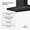 KlarsteinAeroClean okap/wyciąg, 649,9 m³/h, 4 poziomy, EEK Podgląd zdjęcia produktu 4