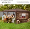 tectake® Pavillon Almchalet in 2 Größen, im Steckystem Produktbild-Vorschau 6