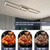 ZMH Plafonnier LED Noir Dimmable avec télécommande Moderne Voir les images du produit 9