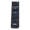 A black remote control is shown against a white background. Produktbild-Vorschau