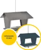 MeLiTec Edelstahl Vogelfutterhaus VH08 - Hängend, Produktbild-Vorschau 4