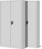 2er Set Aktenschrank C001 Metallschrank Stahlschrank Produktbild-Vorschau 1