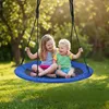 Relaxdays Nestschaukel rund für den Garten, bis 100 kg, Produktbild-Vorschau 5