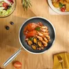 Wabenpfanne mit Griff, Bratpfanne aus Edelstahl, Produktbild-Vorschau 3