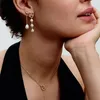 Boucles d'oreilles Pandora avec cercle aux formes Voir les images du produit 7