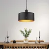 Hängeleuchte, schwarz-gold, 1 flammig, H 120 cm Produktbild-Vorschau 5