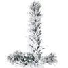 vidaXL Künstlicher Halb-Weihnachtsbaum mit Schnee Schlank Produktbild-Vorschau 5