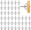 Gipskartondübel Schmetterlingsdübel Set Schrauben 13 x 35 Produktbild-Vorschau 1
