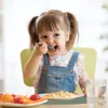 Relaxdays Platzdeckchen Kinder, Halbkreis, rutschfest, Produktbild-Vorschau 2