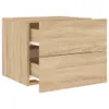 Comodino a parete con luci LED Rovere Sonoma Anteprima dell’immagine prodotto 6