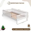 Crazy Pine Lit d'enfant 90x200 cm - Lit de sol Montessori Voir les images du produit 2