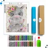 ARTULIO Diamond Painting Set - Pastellfarbener Hippopotamus Produktbild-Vorschau 2