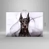 Bilder auf glas - Hund Abstraktion - 120x80cm - Glasbilder Produktbild-Vorschau 3