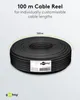 goobay, cable coaxial RG 58, doble blindaje, color , 100 Vista previa de la imagen del producto 7