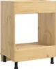vidaXL Szafka SKI Miodowy brąz 60 x 46 x 81 cm Lite drewno Podgląd zdjęcia produktu 7