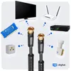 hb-digital 20m SAT Anschluss Kabel 100dB mit 2 x F-Stecker Produktbild-Vorschau 5