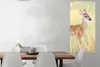 MuchoWow® Poster Hirsche - Gras - Grün 60x120 cm - Produktbild-Vorschau 2
