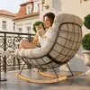 Poltrona a dondolo da esterno FLEXISPOT, sdraio da giardino Anteprima dell’immagine prodotto 2