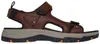 Sandali Del Marchio Skechers Del Modello Prewitt Marrone Anteprima dell’immagine prodotto 6