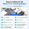 Siltcon® 17-in-1 Hybrid Dockingstation mit 100W Adapter – Produktbild-Vorschau 2