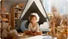 Nukido NK-406 Dětské teepee - šedé Náhľad obrázku produktu 11