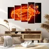 Bild auf Leinwand - Leinwandbild - Auto Flammen Räder - Produktbild-Vorschau 7