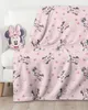 Kinderdecke Disney Minnie Maus Fleece Set, Kuscheldecke und Produktbild-Vorschau 1