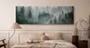 Obraz na plátně LAS WE MGLE Krajina Panorama 145x45cm Náhled obrázku produktu 5