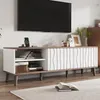 okwish TV skříňka do obývacího pokoje s LED osvětlením a 1 Náhled obrázku produktu 2