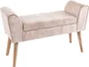 Invicta Interior SCARLETT Sitzbank, Samt beige, 90x56x30 Produktbild-Vorschau 12