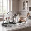 Topfdeckelhalter Edelstahl für Schrank Küchen Organizer, Produktbild-Vorschau 9
