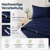 Komfortec Premium Bettwäsche 240x220 cm Bettbezug + 80x80 Produktbild-Vorschau 14