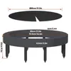YZNAHRE Baumeinfassung Baumring Kunststoff Ø 80 cm mit Produktbild-Vorschau 2