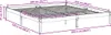 Prodloužený rám postele bez matrace bílý 200 x 220 cm Náhled obrázku produktu 8