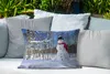 MuchoWow® Outdoor Kissen - Eine verschneite Puppe in der Produktbild-Vorschau 4