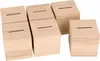 12 quadratische Sparschweine aus Holz 6 x 6 x 6 cm Produktbild-Vorschau 3
