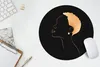 MuchoWow® Mauspad Mousepad Frau - Schwarz und Gold - Produktbild-Vorschau 5