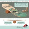 F2 Balance Board Komplettset Korkrolle Halbkugel Produktbild-Vorschau 4