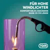 TOM Stabfeuerzeug Sturmfeuerzeug flexibler Stab Jet-Flamme Produktbild-Vorschau 3