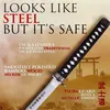 Deko Katana Samurai Schwert aus Holz 103 cm mit Scheide & Produktbild-Vorschau 3