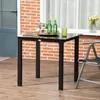 SUGIFT Balkontisch Terrassentisch gehärtetes Glas, Produktbild-Vorschau 4
