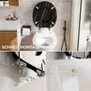 Toilettendeckel O Form WC-Sitze, Holzklobrille Marmor Produktbild-Vorschau 11